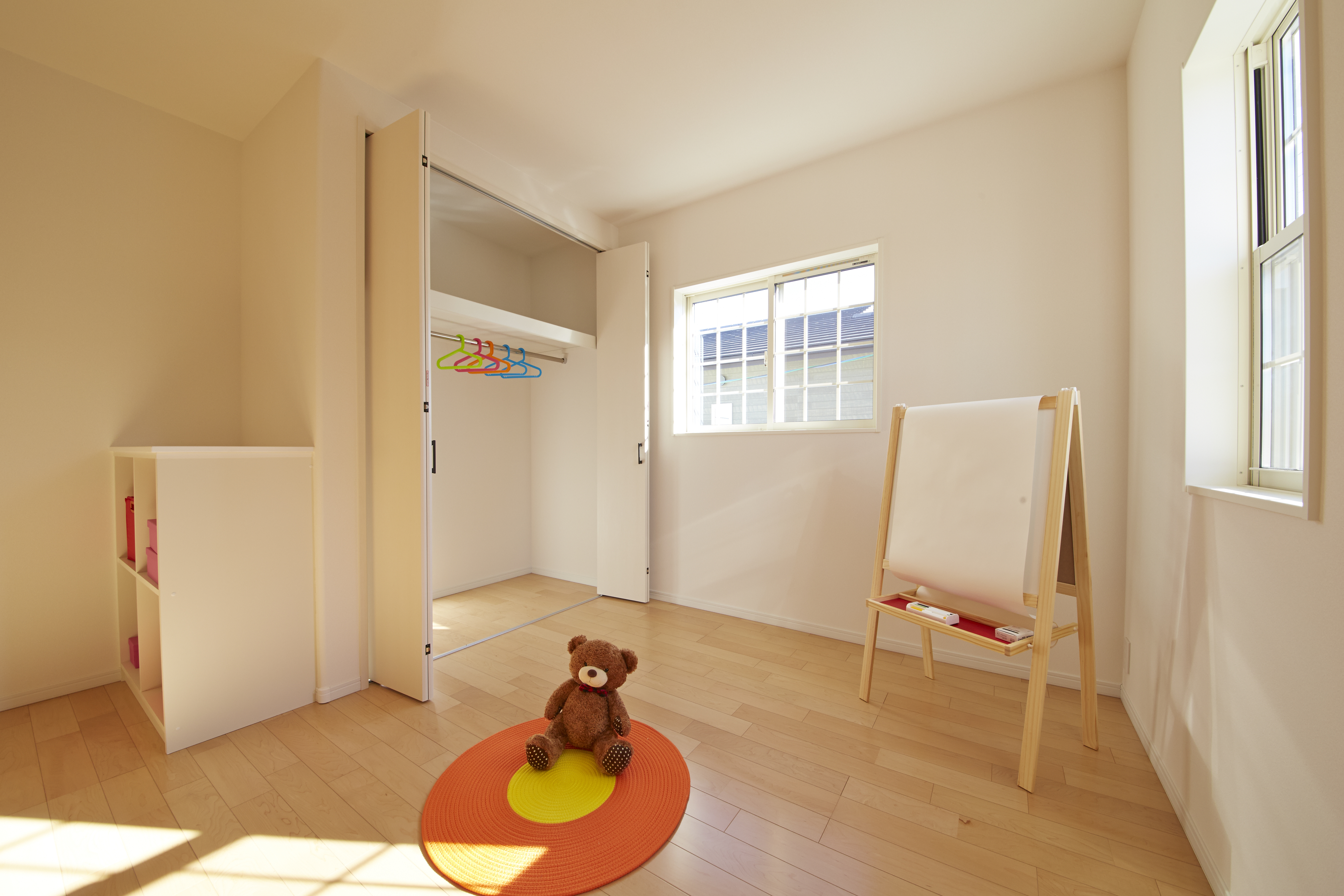 明石市「明石住建(IKU-REAR)」監修「子供が賢く育つ家」の「子ども部屋編」イメージ1枚目